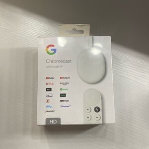 Google chrome cast with google TV